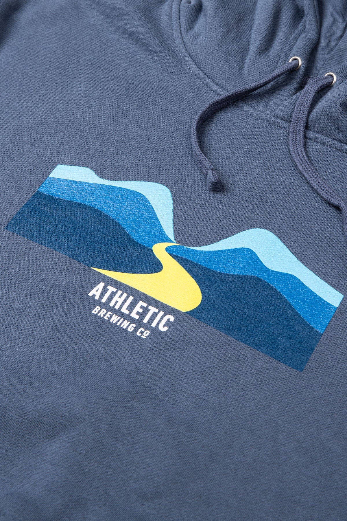 Athletic Brewing Co. Midweight Hoodie - Storm Blue