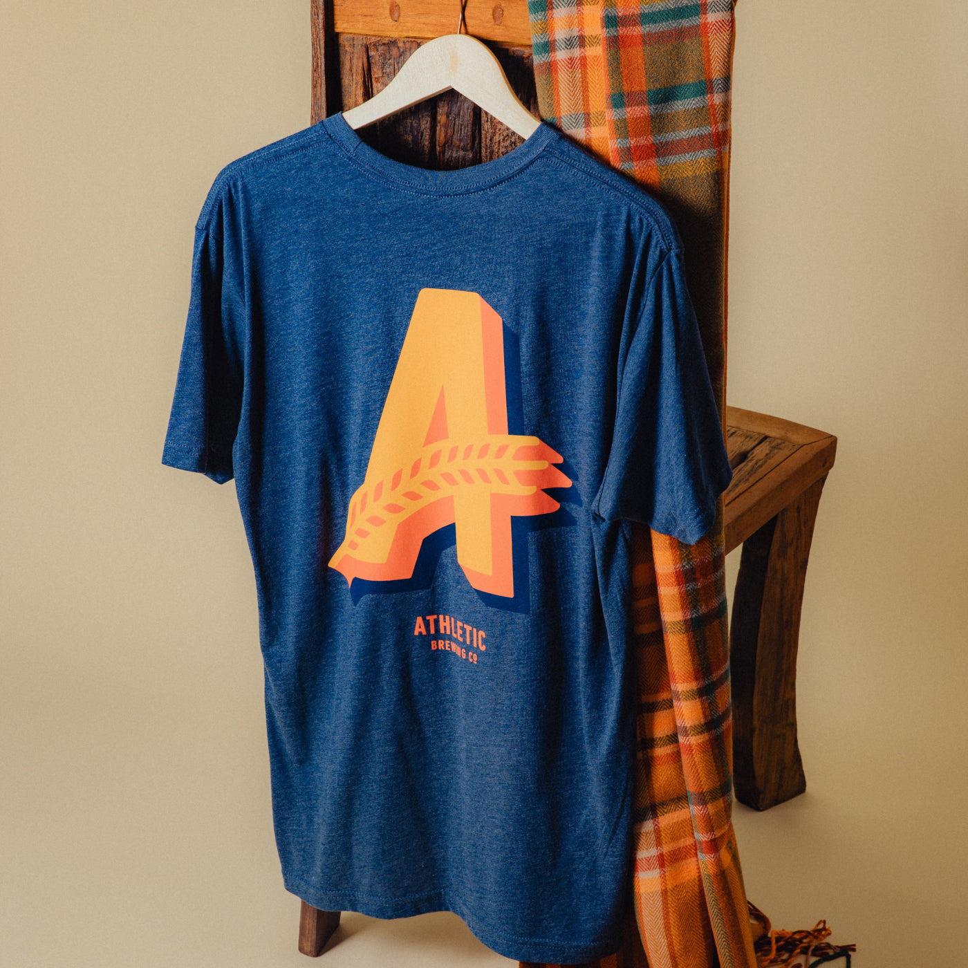 Trailhead Short Sleeve Tee- Indigo