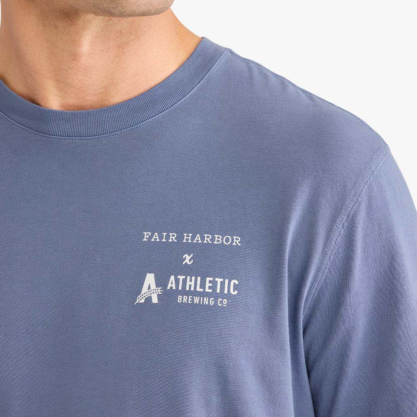 Athletic Brewing x Fair Harbor Salty Suds Tee