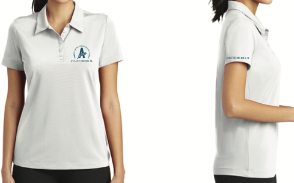 Women's Nike Polo - White