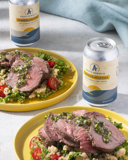Grilled Steak Salad with Chimichurri Vinaigrette