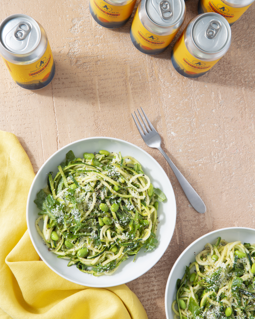 Zucchini Cacio e Pepe