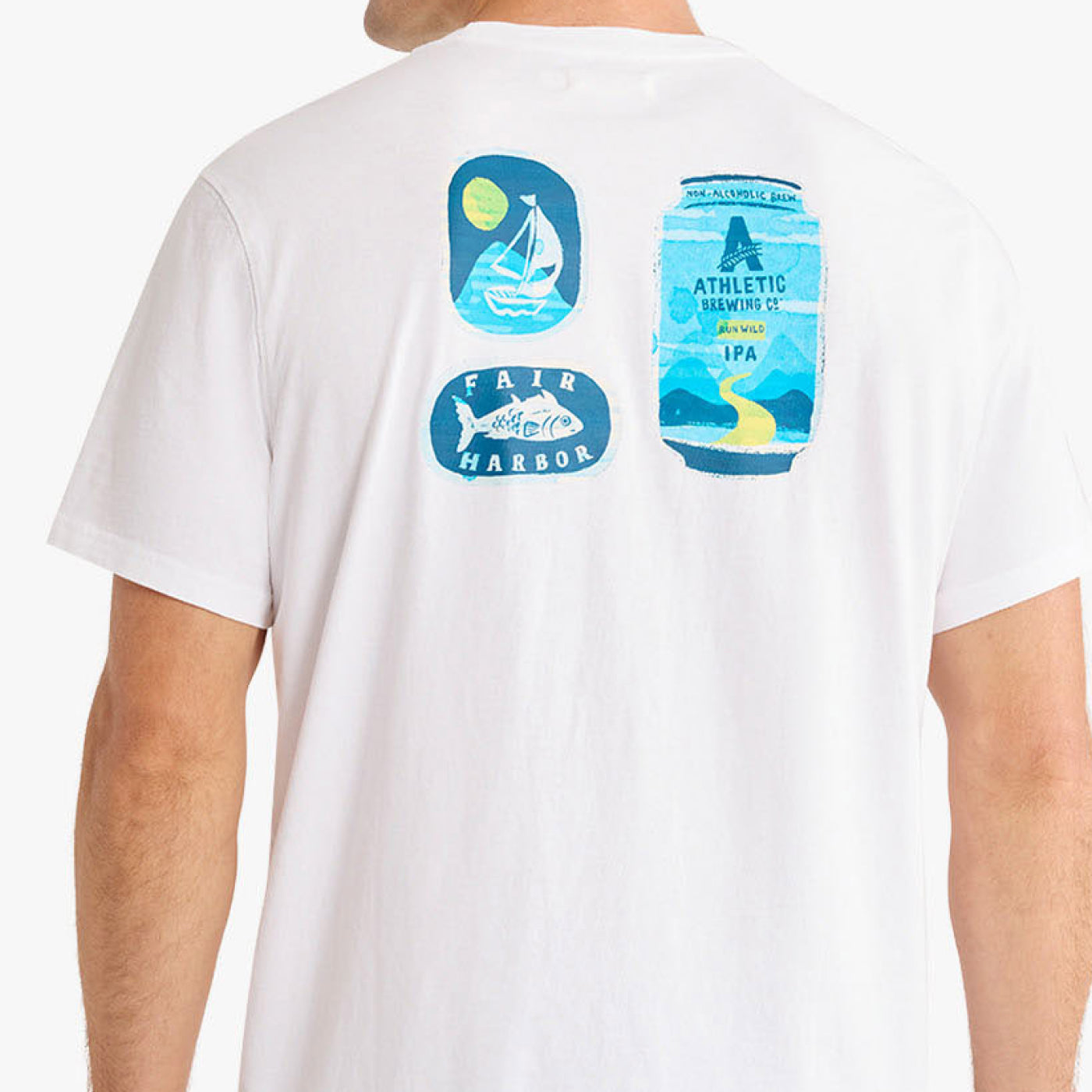 Athletic Brewing x Fair Harbor Run Wild Tee
