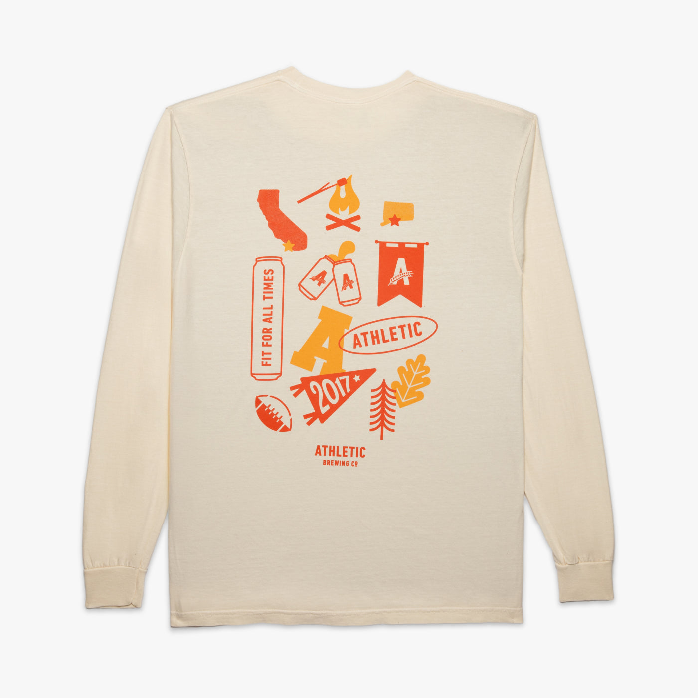 Long Sleeve School Spirit - Ivory