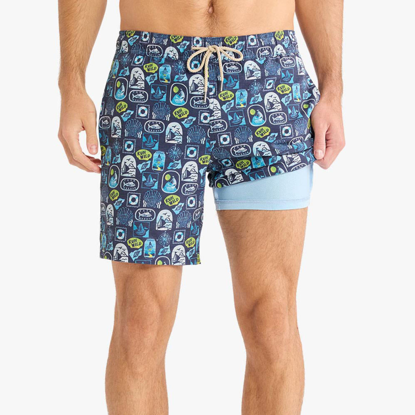 Athletic Brewing X Fair Harbor Bayberry Shorts