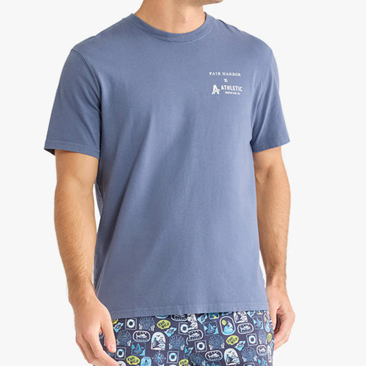 Athletic Brewing x Fair Harbor Salty Suds Tee