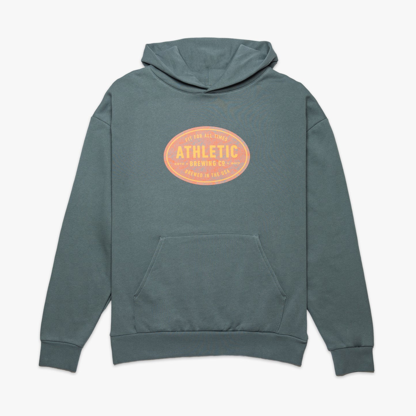 Stamp Hoodie - Blue Magic