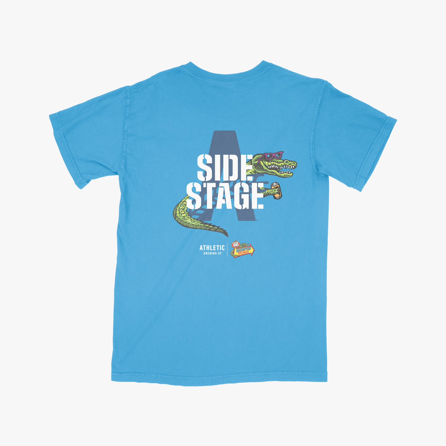Royal Caribe blue t-shirt vans warped tour