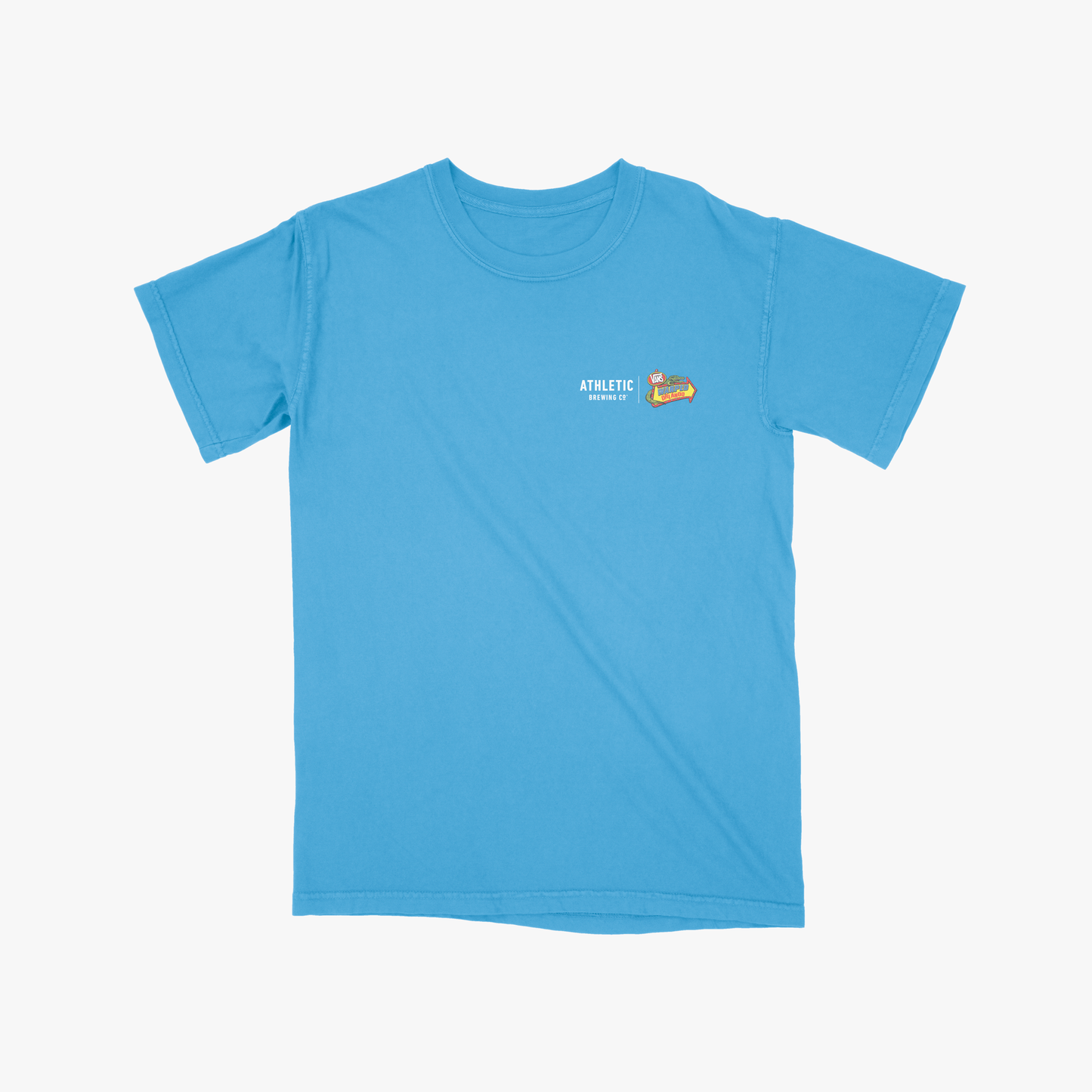 Royal Caribe blue t-shirt vans warped tour