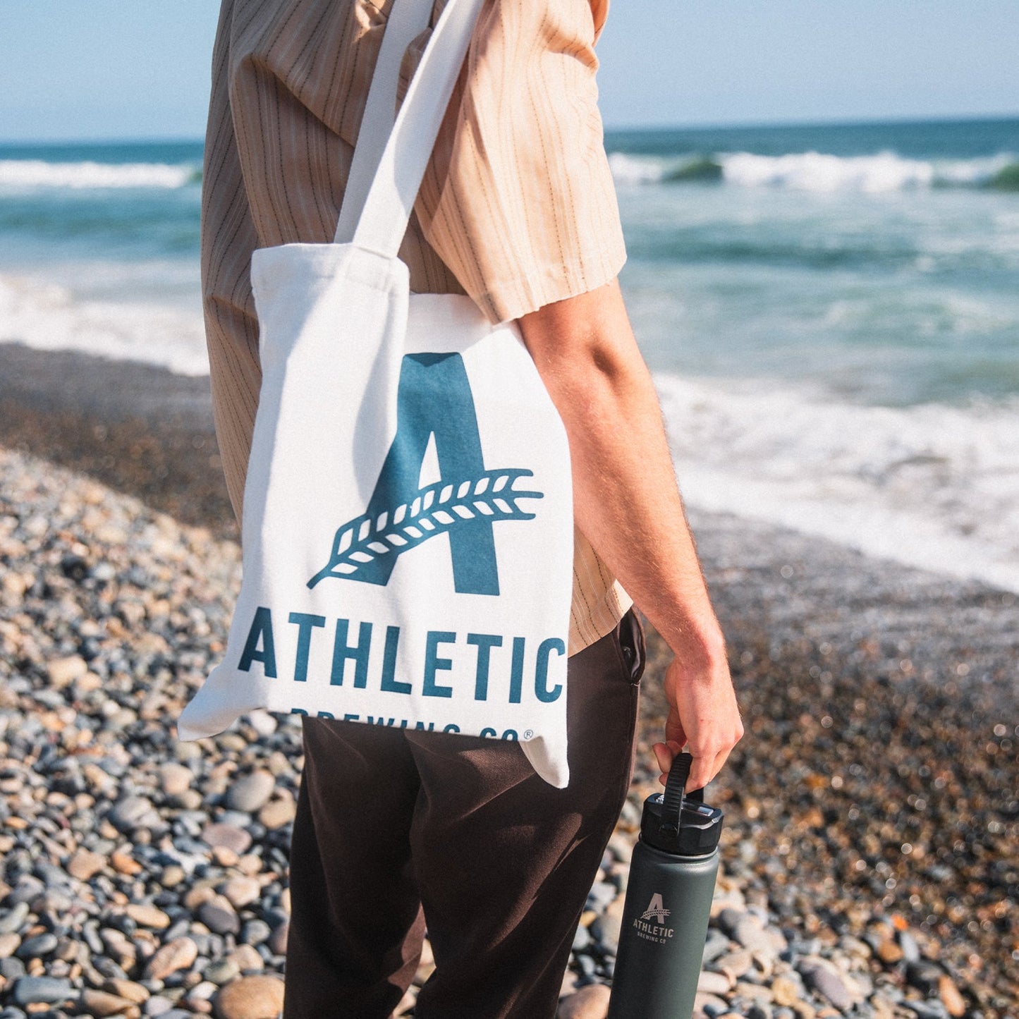 Athletic Brewing Co Canvas Tote