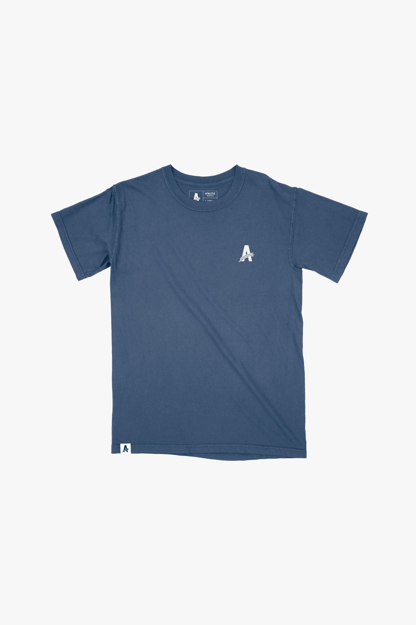 Athletic Brewing Co Logo T-Shirt - Navy