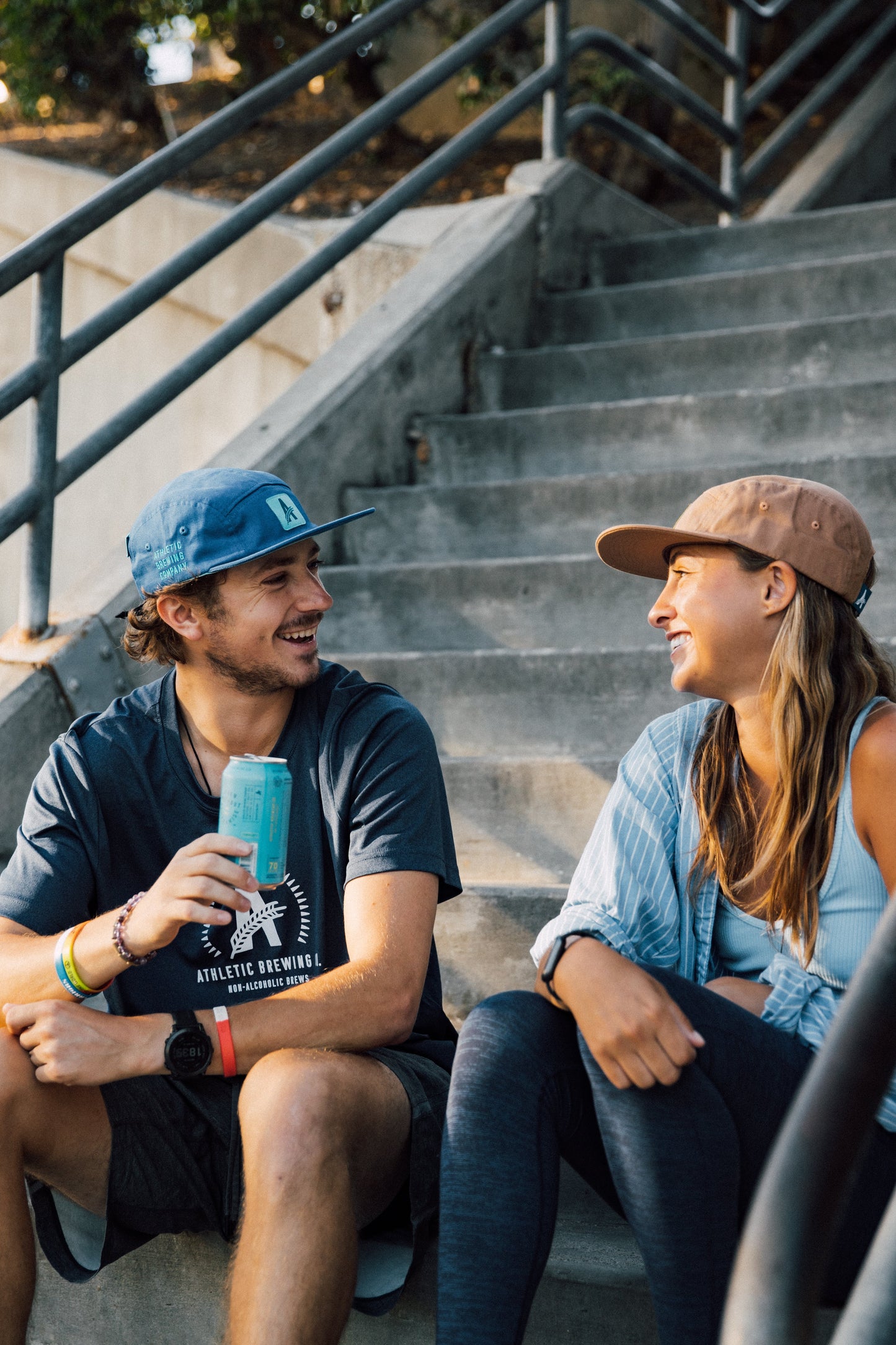 NAVY- ATHLETIC X BIG TRUCK CAMPER HAT
