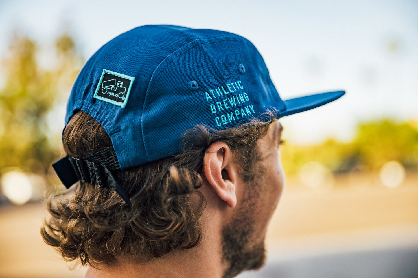 NAVY- ATHLETIC X BIG TRUCK CAMPER HAT