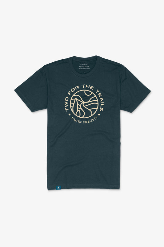 Navy Two For the Trails T-Shirt - Unisex