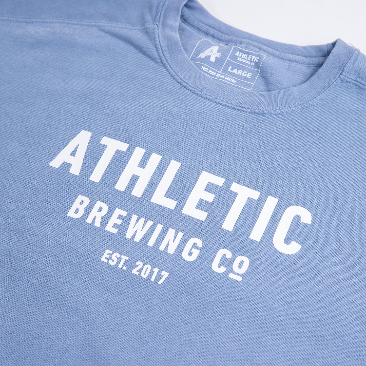 Athletic Brewing Co Crewneck Sweatshirt - Blue