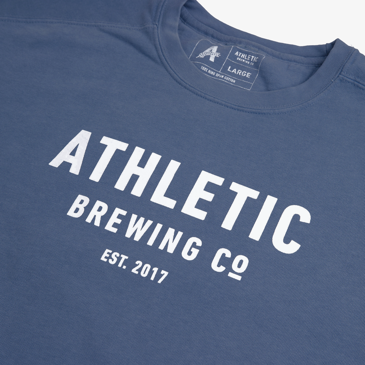 Athletic Brewing Co Crewneck Sweatshirt - Navy