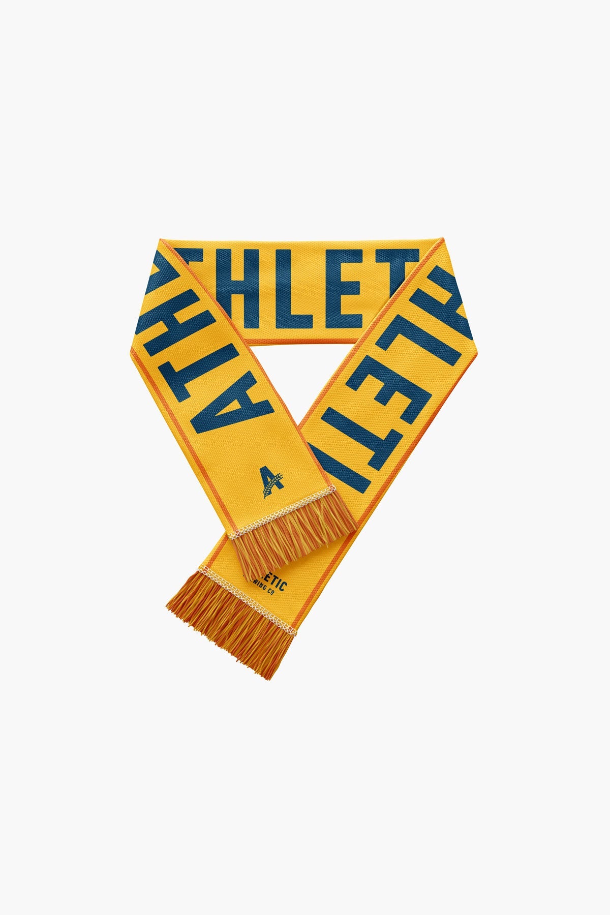 Athletic Brewing Co Custom Woven Fringe Scarf - Upside Dawn