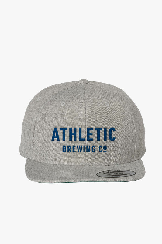 Athletic Brewing Co Lettering Hat - Grey