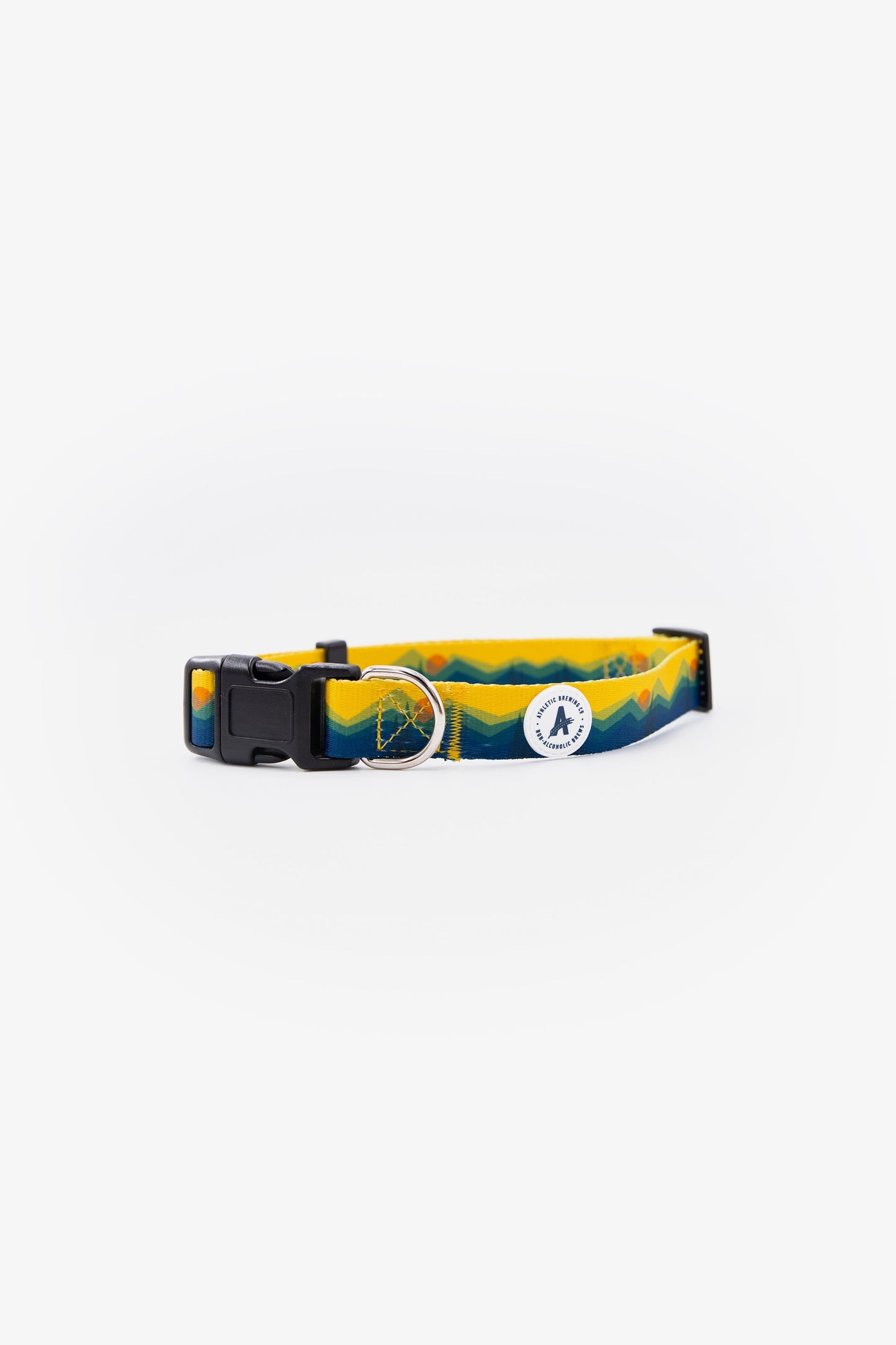 Athletic Brewing Nylon Dog Collar - Yellow