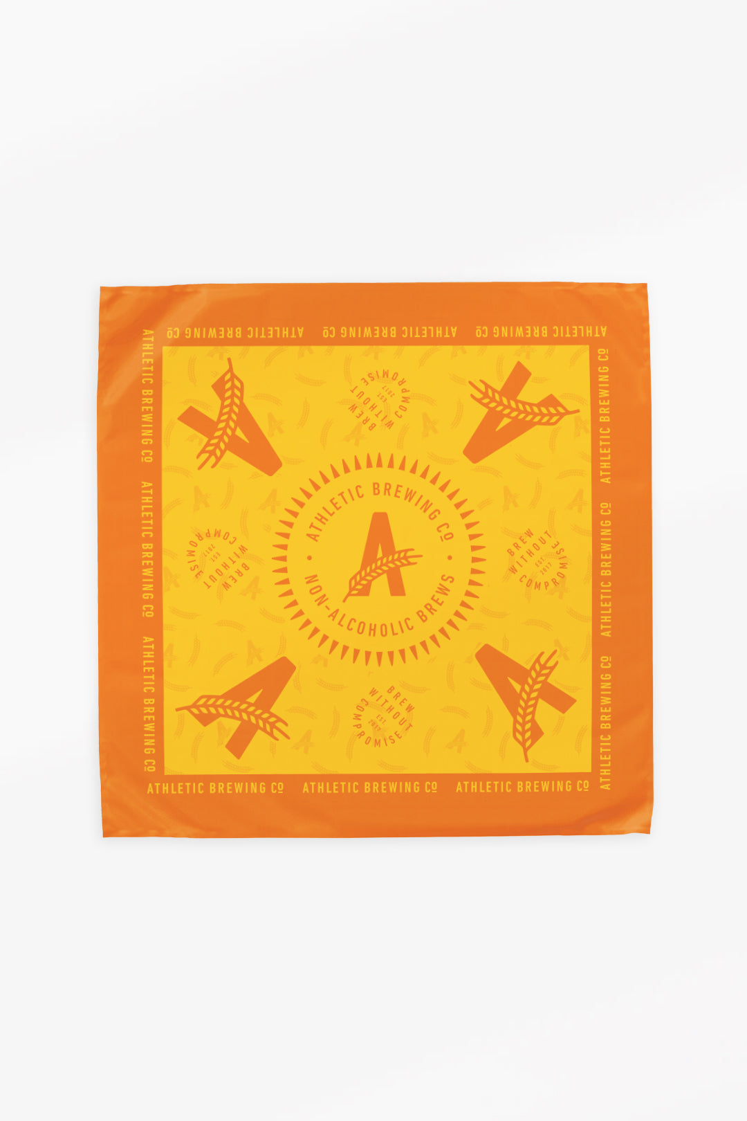 Athletic Brewing Bandana Full Gold
